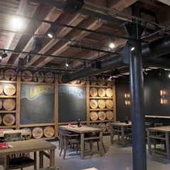 Event space at the Big Rock Brewery brewpub