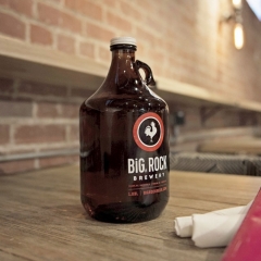 A Big Rock growler