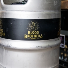 A Blood Brothers keg