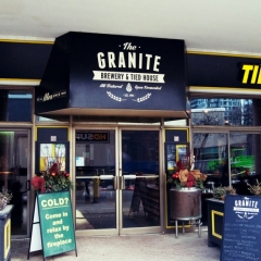 The Front Entrance to Granite Brewery