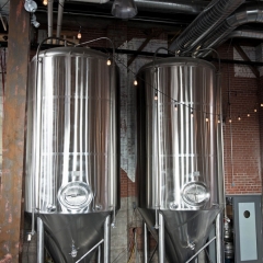 Junction Craft Brewery fermentation tanks