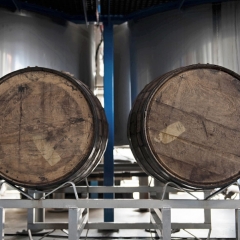 Junction Craft Brewery barrels