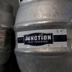 Junction Craft Brewery keg