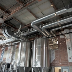 Junction Craft Brewery fermentation tanks