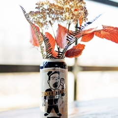 Junction Craft Brewery table decor