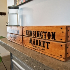 Kensington Brewing Company milk crates