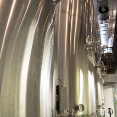 Fermentation tanks at Kensington Brewing Company