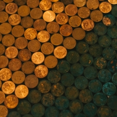 The bar top at Laylow Brewery