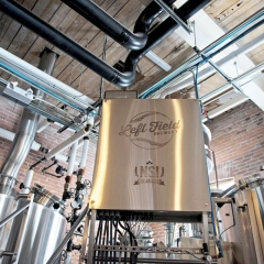 The Production area at Left Field Brewery