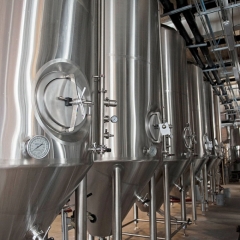 Fermentation Tanks at Left Field Brewery