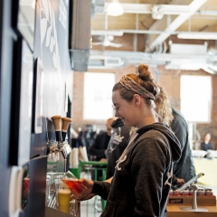 Sydney Boivin of Left Field Brewery