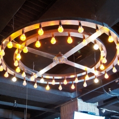 Chandelier at Lot 30 Brewers
