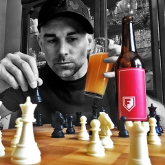 Folly Brewing's "Foresight" IPA & Chess