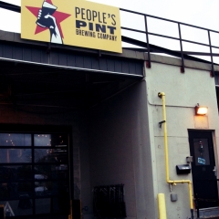 Front entrance to People's Pint