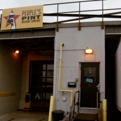 Front entrance to People's Pint