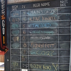 Beer To-Go Menu