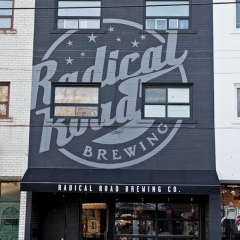 Full exterior of Radical Road Brewing Company