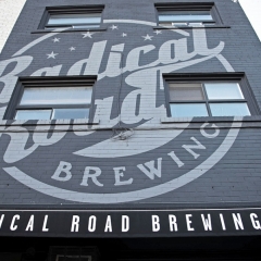 Radical Road Brewing Company looking up