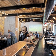 Dining Area at Rorschach Brewing Company
