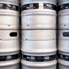 Rorschach Brewing Company kegs