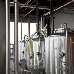 Fermentation Tanks at Shacklands Brewing Company