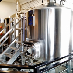The brewhouse at The Six Brewing